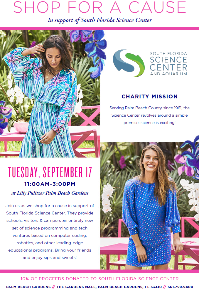 Lilly Pulitzer Shop For A Cause 2019 South Florida Science
